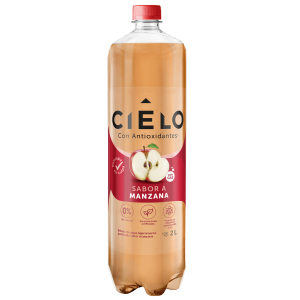 Agua Saborizada Cielo Manzana 2L (Paquete x6)