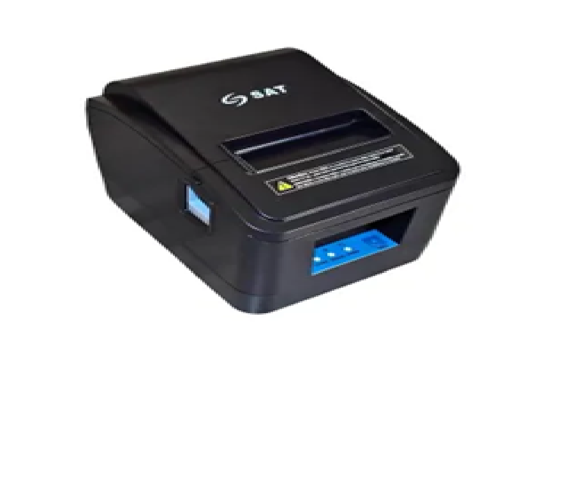 Impresora térmica satelital 22T UE 80 mm 200 mm-s 203 DPI con cortador USB Ethernet 1D 2D