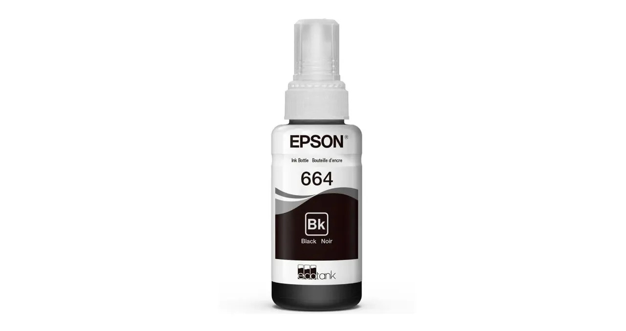 BOTELLA EPSON T664 NEGRO L110/L200/L210/L350/L35 4000 PAG T664120-AL